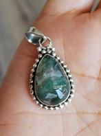 Zilveren hanger met natuurlijke Jaspis Oceaan zilver 925, O.T., Nieuw, Ophalen of Verzenden, Orientaltemptation@hotmail.com