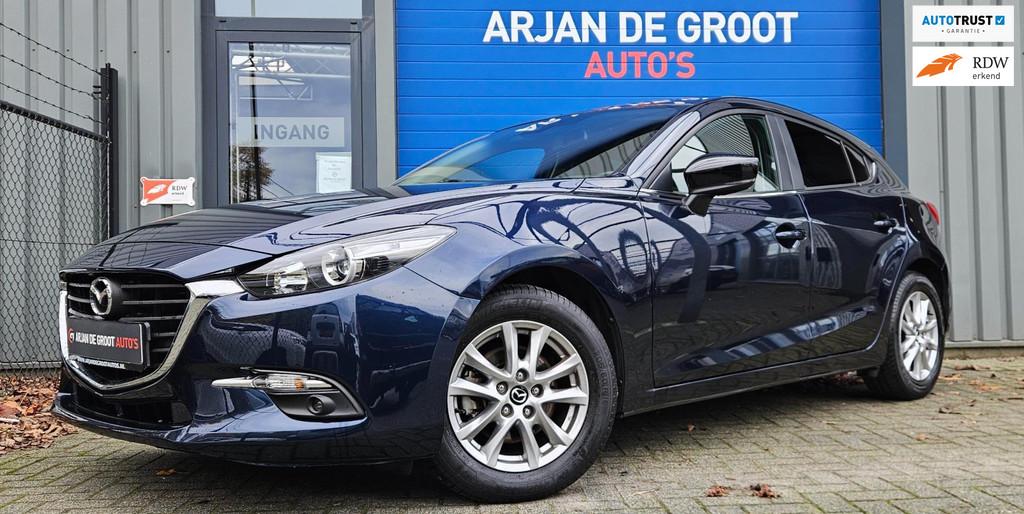 Mazda 3 2.0 120PK Clima Cruise PDC DAB+ Bleutooth 68000KM!, Voorwielaandrijving, 1998 cc, Stof, Gebruikt