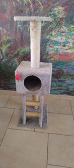 Beeztees Homira Krabpaal krabton Grijs bruin 40x35x110 cm, Ophalen of Verzenden, Zo goed als nieuw, Krabton