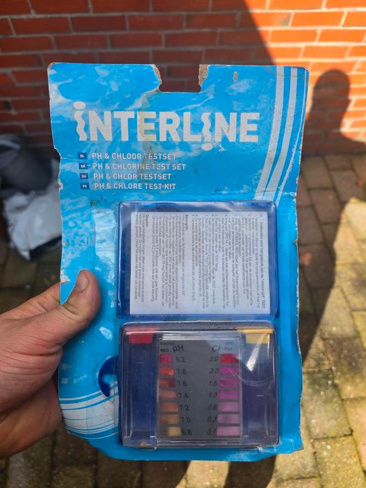 Interline PH & Chloor Testset - Nieuw, Tuin en Terras, Zwembad-toebehoren, Nieuw, Overige typen, Ophalen of Verzenden