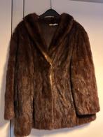 Bontjas. In de kleur donkerbruin. Maat 40/42, Ophalen of Verzenden, Zo goed als nieuw, Maat 38/40 (M), Bruin