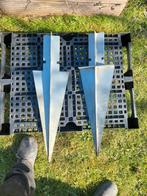 Grondpen (vierkant) Grondanker 2 stuks, Ophalen, IJzer, Tuinhek