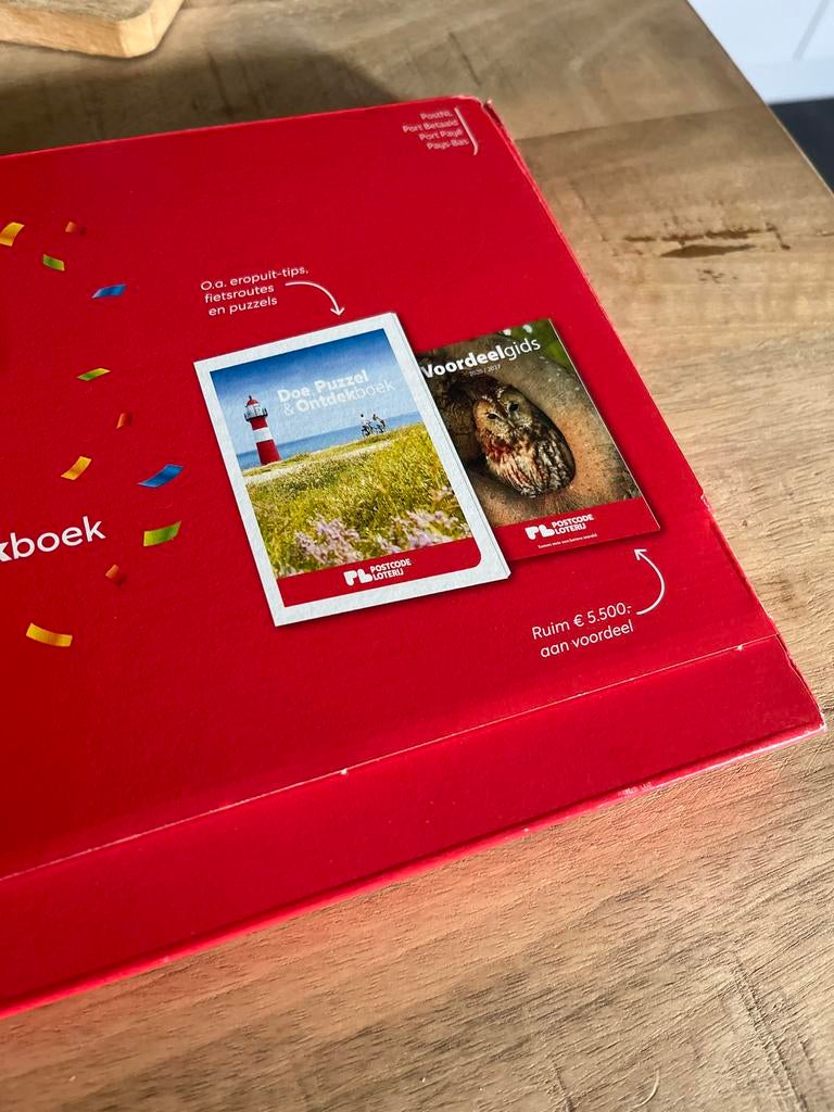 Postcodeloterij Doe, Puzzel & Ontdekboek + Voordeelbonnen, Ophalen, Nieuw