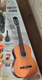 Akoestische gitaar met hoes, als nieuw!, Ophalen, Nieuw, Klassieke of Spaanse gitaar