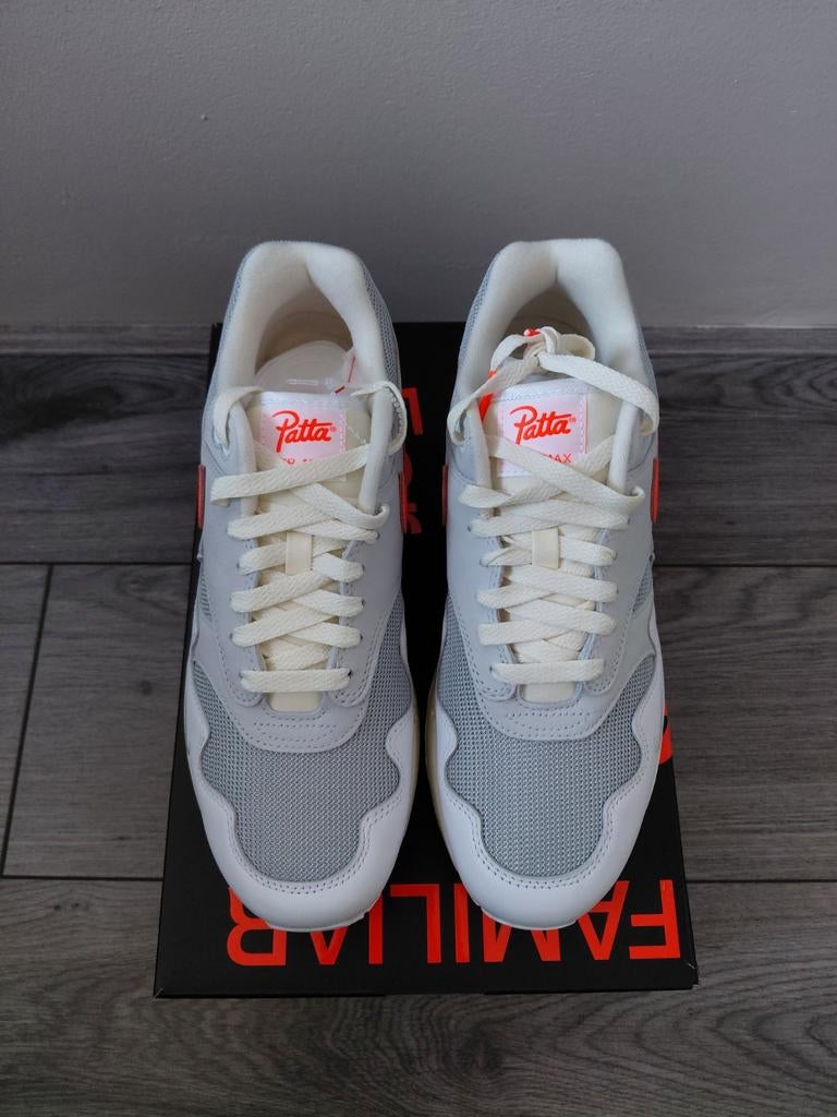 Nike Air Max 1 x Patta maat - 42.5, Ophalen, Overige kleuren, Nike, Nieuw