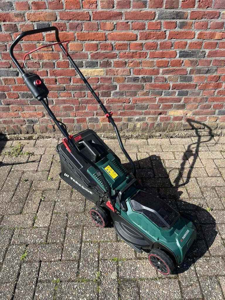 Parkside accu grasmaaier, Tuin en Terras, Ophalen, Zo goed als nieuw
