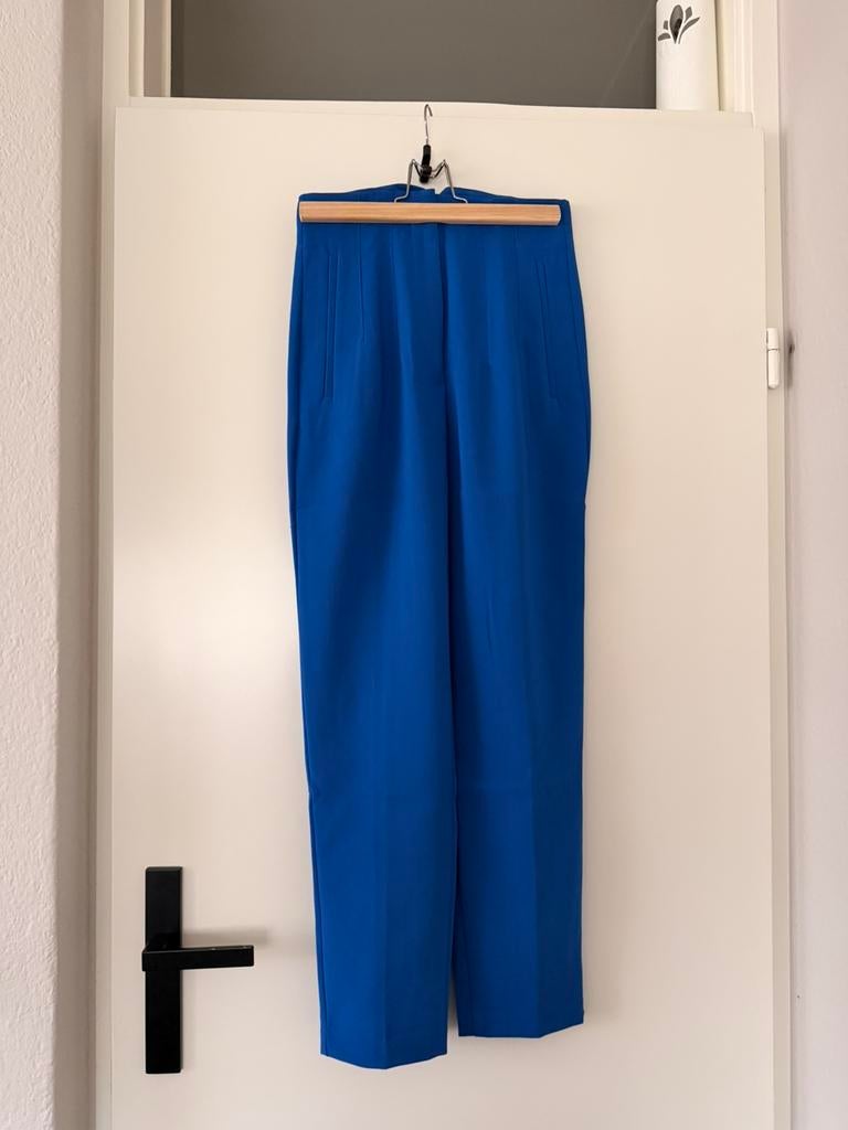 Zara broeken, Blauw, Ophalen of Verzenden, Zo goed als nieuw, Maat 36 (S)