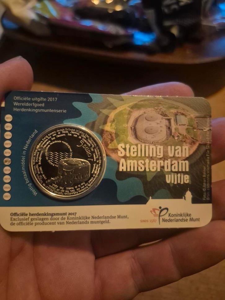 Stelling van Amsterdam Vijfje - Koninklijke Nederlandse Munt, Postzegels en Munten, Munten | Nederland, Losse munt, Euro's, Koningin Beatrix