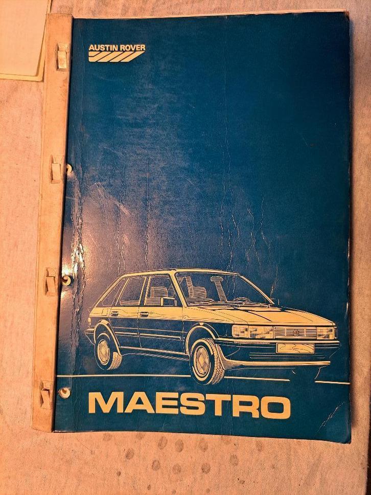 Austin Maestro werkplaatshandboek en folders, Boeken, Auto's | Folders en Tijdschriften, Zo goed als nieuw, Overige merken, Ophalen