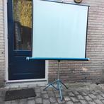 Projectiescherm 125x125 cm in prima staat, Ophalen of Verzenden