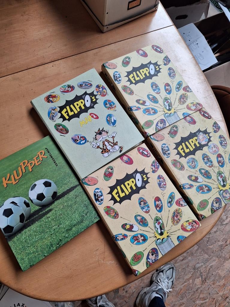 Flippo mappen met flippo's, Ophalen, Map, Album of Poster
