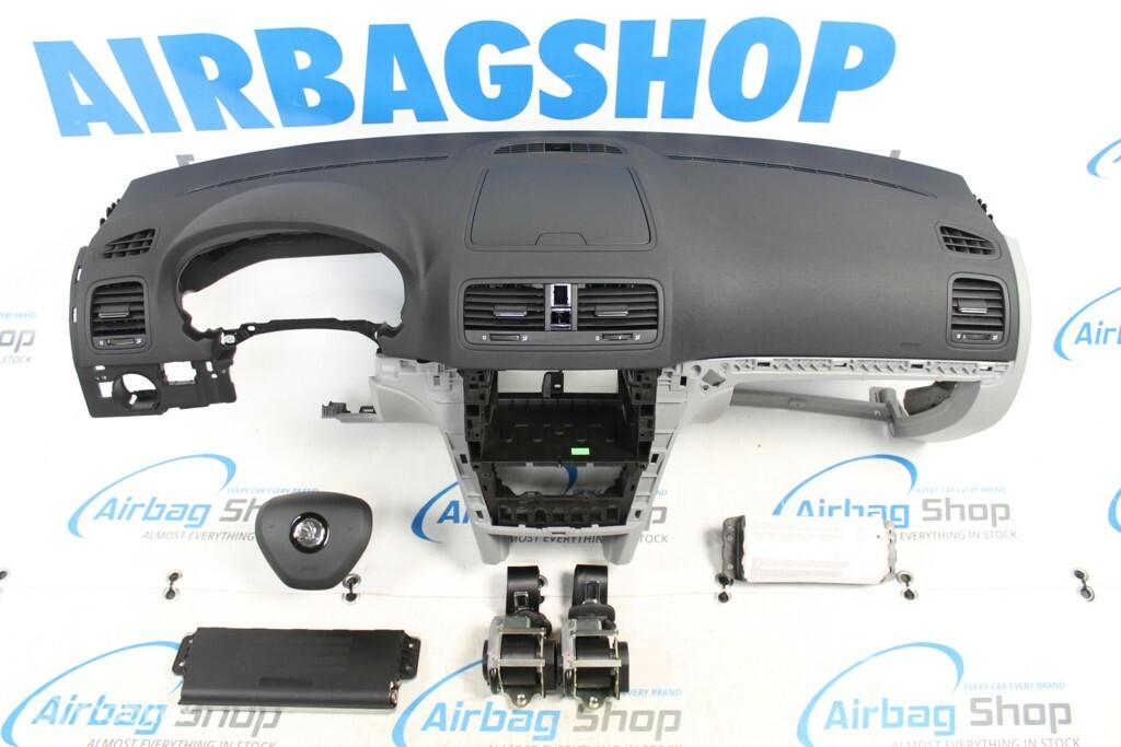 Airbag set - dashboard facelift skoda yeti (2009-heden)