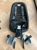 Thule Yepp Mini fietsstoel voorzitje zwart met windscherm, Fietsen en Brommers, Fietsaccessoires | Fietsstoeltjes, Ophalen of Verzenden