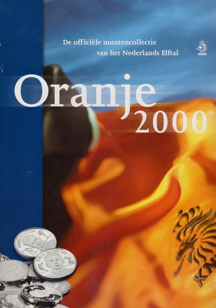 ORANJE 2000 MUNTENCOLLECTIE Compleet!, Verzamelen, Sportartikelen en Voetbal, Ophalen of Verzenden, Zo goed als nieuw, Overige binnenlandse clubs