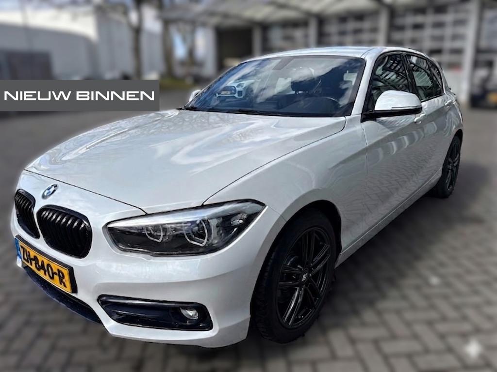 BMW 1-serie 118i Sport Line Edition | Stoelverwarming | Crui, Auto's, Gebruikt, Wit, Origineel Nederlands, Bedrijf