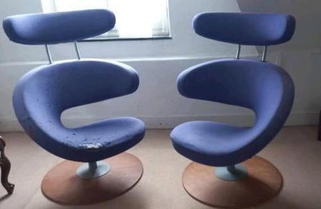 2 Stokke Varier Peel Design Stoelen - Opknapper, Ophalen, Gebruikt, Twee, Overige kleuren