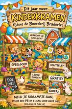 Kinder standhouders gezocht (Gratis!), Eén persoon
