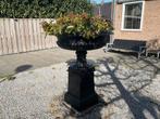 Gietijzeren Tuinvaas op Sokkel €549,- Nu voor €350,-, Ophalen, Gebruikt