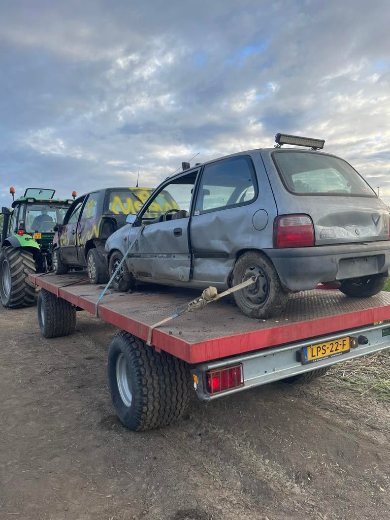 Crossauto’s, Ophalen