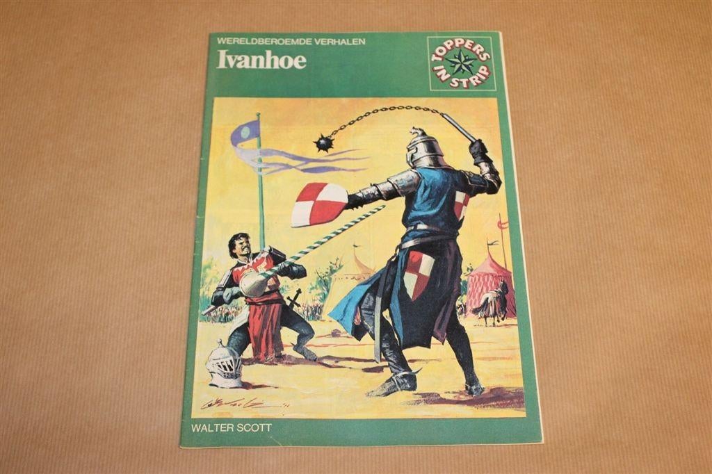Ivanhoe — Toppers in Strip, Walter Scott 1974, Eén stripboek, Ophalen of Verzenden, Gelezen