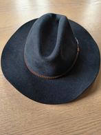 Heren hoed,  AKUBRA.. Maat 59. Zwart., Ophalen of Verzenden, Zo goed als nieuw