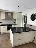 keuken, Ophalen, Gebruikt, Wit, Graniet of Steen