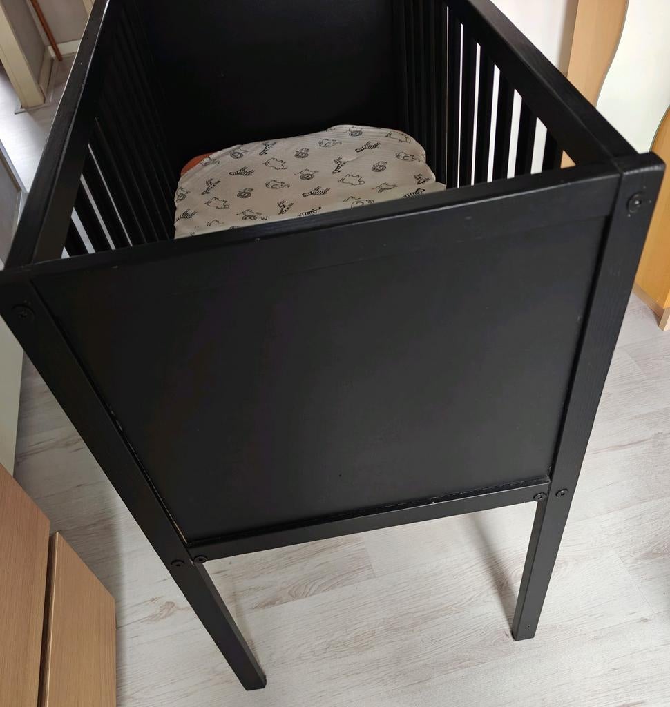 Ledikantje/ co-sleeper 40 X 80, Ophalen, Zo goed als nieuw, Rechthoekig