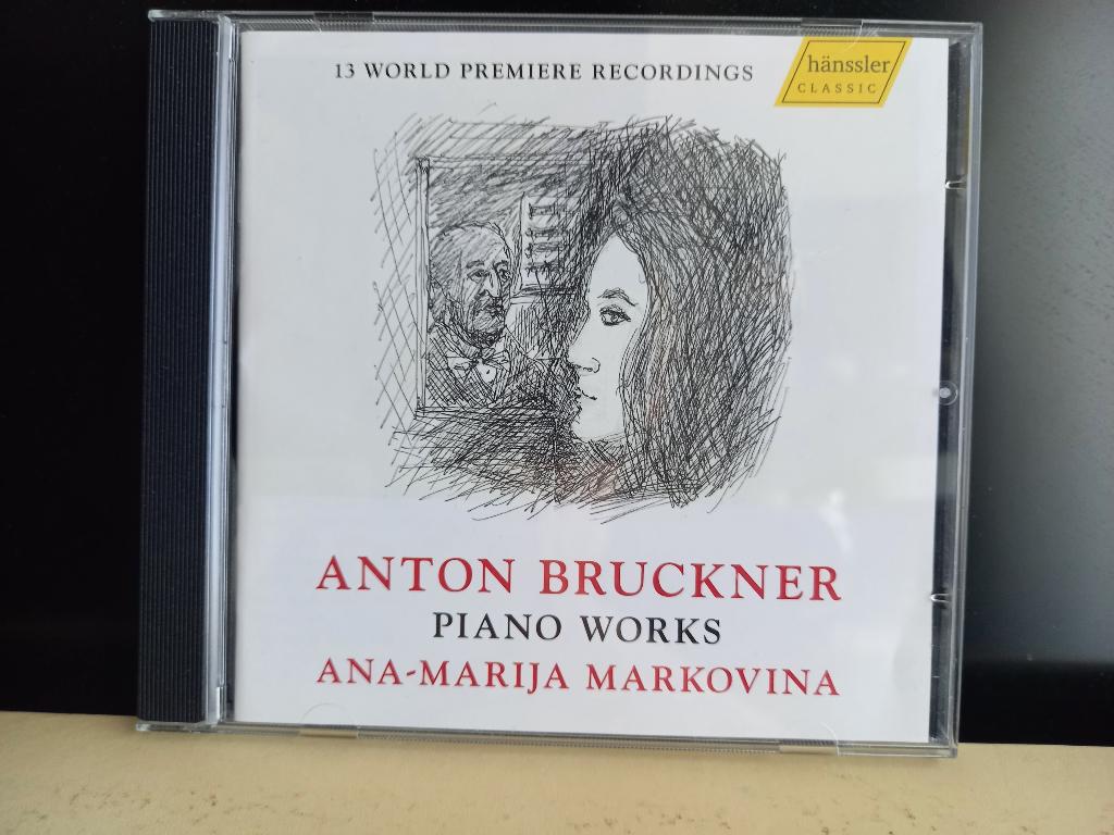 Anton Bruckner - Piano Works - Ana-Marija Markovina, Ophalen of Verzenden, Modernisme tot heden, Zo goed als nieuw, Overige typen