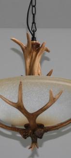 Hanglamp met hertengewei design, Ophalen