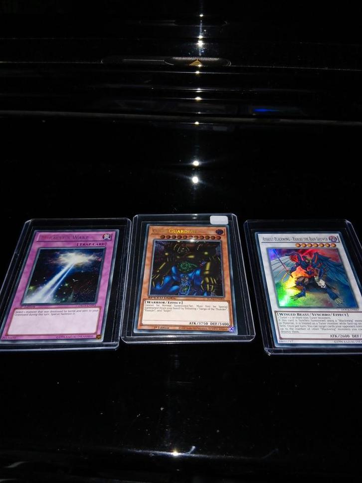 Foil Yu-Gi-Oh! Kaarten set van 3, Hobby en Vrije tijd, Verzamelkaartspellen | Yu-gi-Oh!, Zo goed als nieuw, Meerdere kaarten, Foil