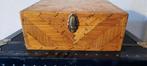 Houten kistje bekleed met lucifers, Ophalen of Verzenden