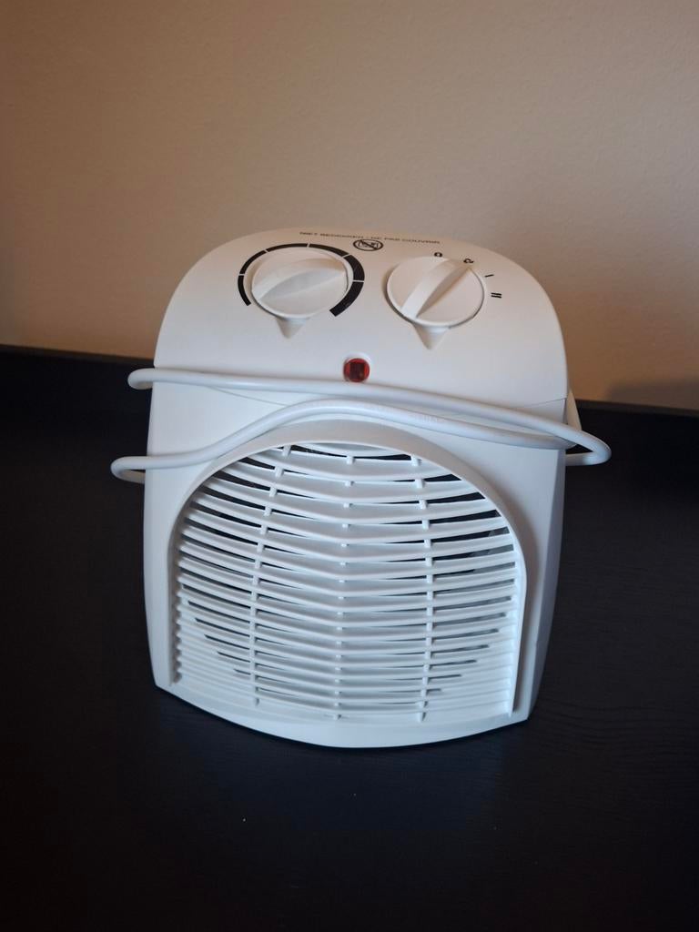 Compacte elektrische kachel/ventilator, Witgoed en Apparatuur, Ventilatoren, Gebruikt, Overige, Ophalen