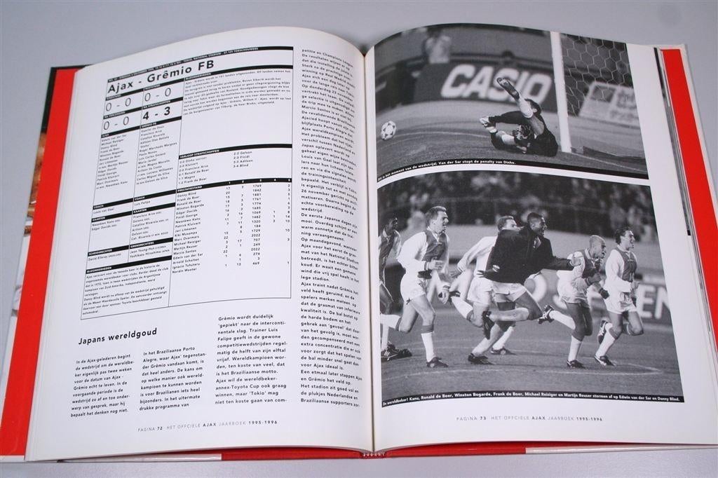 Het officiele Ajax jaarboek 1995-1996, Boeken, Sportboeken, Ophalen of Verzenden, Zo goed als nieuw, Watersport en Hengelsport