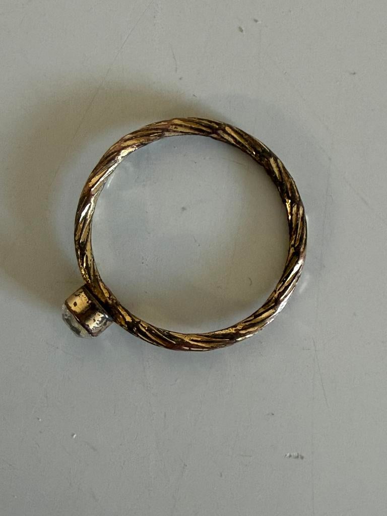 Ringetje Gevonden in Donkerbroek, Ophalen, Dame, Goud, Kleiner dan 17