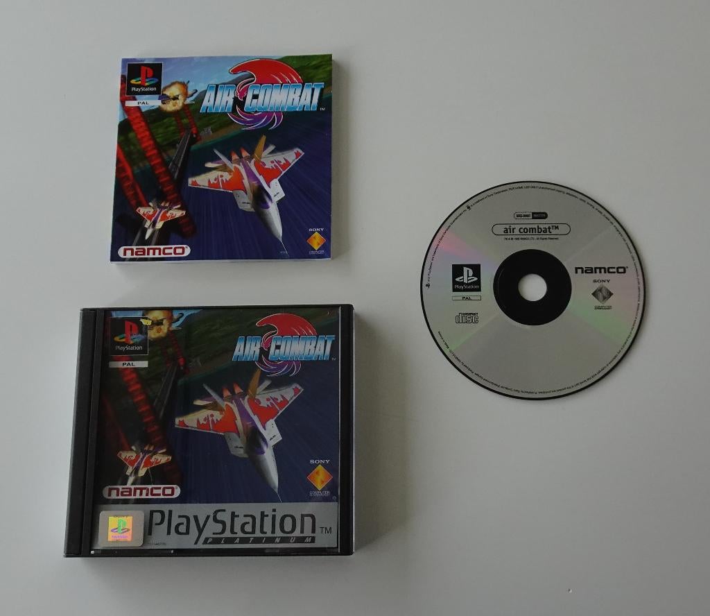 Air Combat compleet voor Sony PlayStation, Ophalen, 1 speler, Racen en Vliegen, Zo goed als nieuw