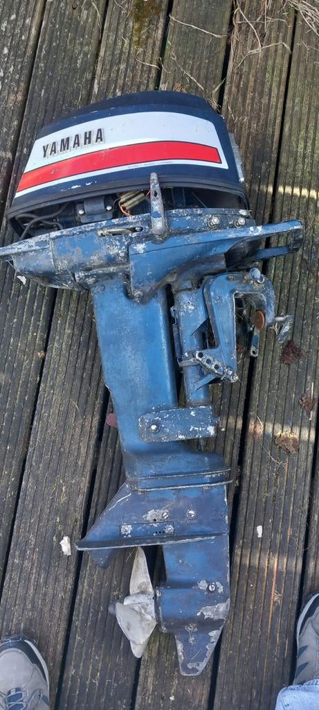 Yamaha 15A buitenboordmotor 15 pk langstaart., Watersport en Boten, Ophalen, Gebruikt, Motor en Techniek, Zeilboot of Motorboot