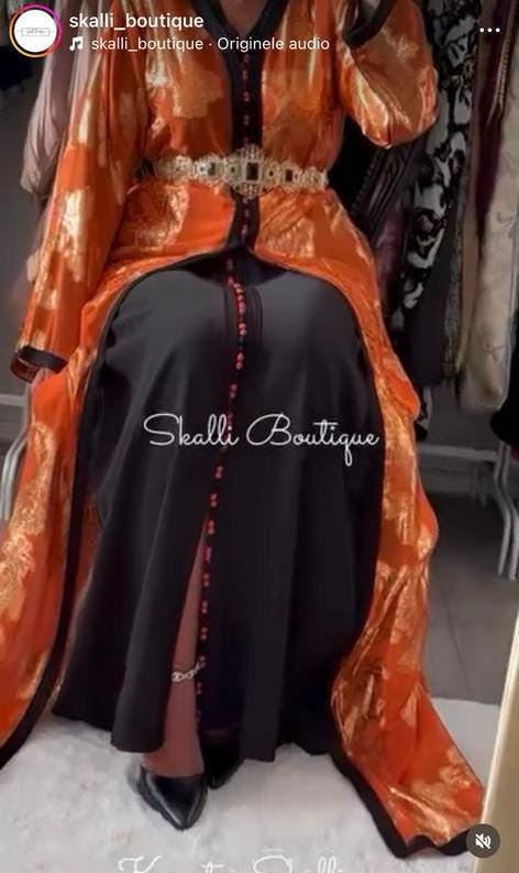 Takshita tlija oranje zwart, Ophalen, Zo goed als nieuw, Zwart, Overige typen