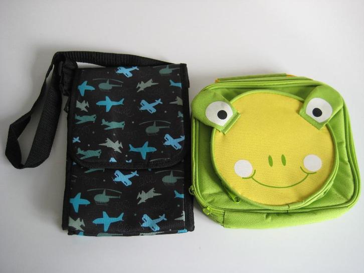 2 koeltassen voor kinderlunch donkerblauw=NIEUW, Caravans en Kamperen, Koelboxen, Nieuw, Koeltas, Koelelement, Ophalen of Verzenden