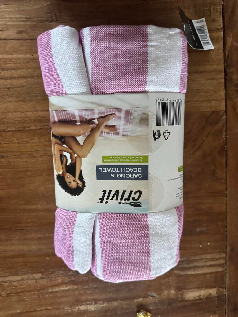 Crivit strandlaken en Miomare handdoeken set, Huis en Inrichting, Badkamer | Badtextiel en Accessoires, Ophalen of Verzenden, Nieuw