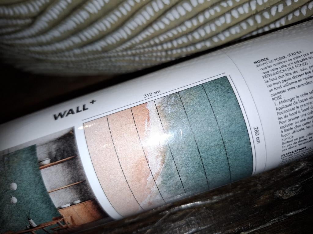 Nieuuwe rol foto behang, Huis en Inrichting, Stoffering | Behang, Ophalen of Verzenden, Minder dan 10 m²