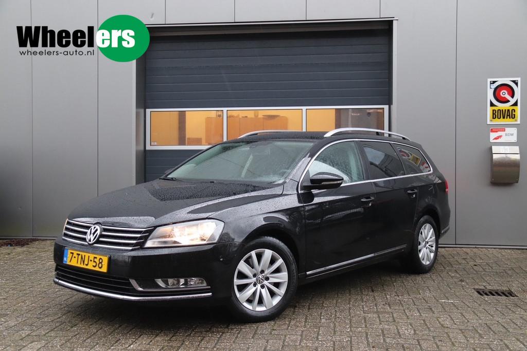 Volkswagen Passat Variant 1.4 TSI Comfortline Executive Edit, Auto's, Volkswagen, Euro 5, Stof, Gebruikt, Zwart