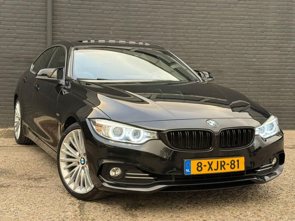 BMW 4-serie Gran Coupé 420i High Executive PANO | LEDER | P, Automaat, Achterwielaandrijving, 4 cilinders, Zwart
