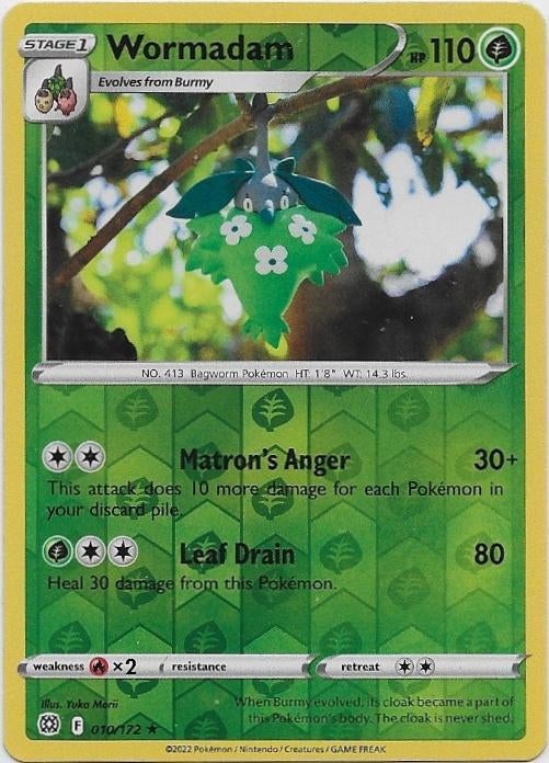 Brilliant Stars,  Wormadam [reverse] 10/172, Verzenden, Nieuw, Losse kaart