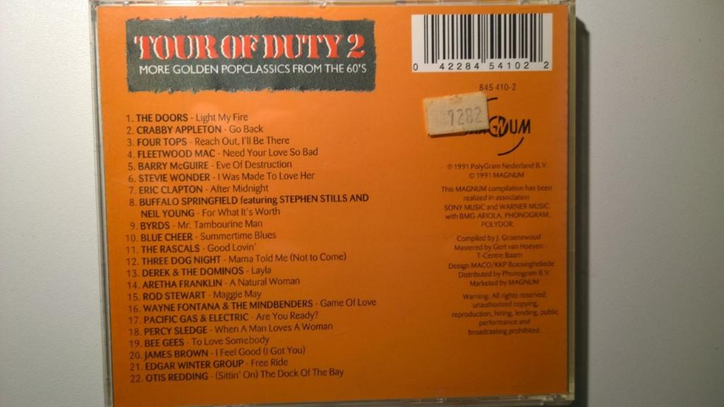 Tour Of Duty 2, Ophalen of Verzenden, Zo goed als nieuw, Pop