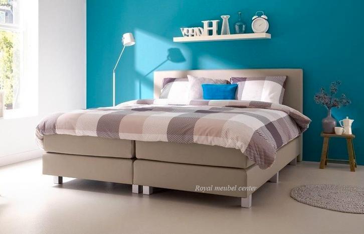 Boxspring Brussel Snel leverbaar AANBIEDING--, Huis en Inrichting, Slaapkamer | Boxsprings, Nieuw, Tweepersoons, Ophalen of Verzenden