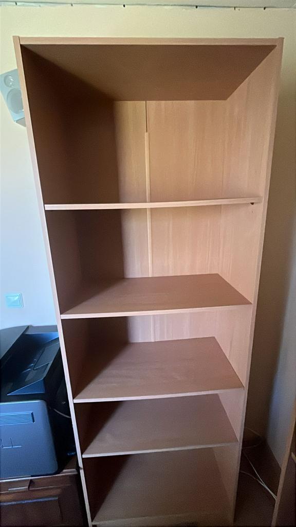 Boekenkast beukenkleur 4 planken, Huis en Inrichting, Kasten | Boekenkasten, Ophalen, 50 tot 100 cm, Zo goed als nieuw, 150 tot 200 cm