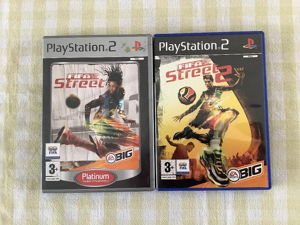PS2 games fifa street en fifa street 2, Spelcomputers en Games, Games | Sony PlayStation 2, Gebruikt, 2 spelers, Ophalen of Verzenden