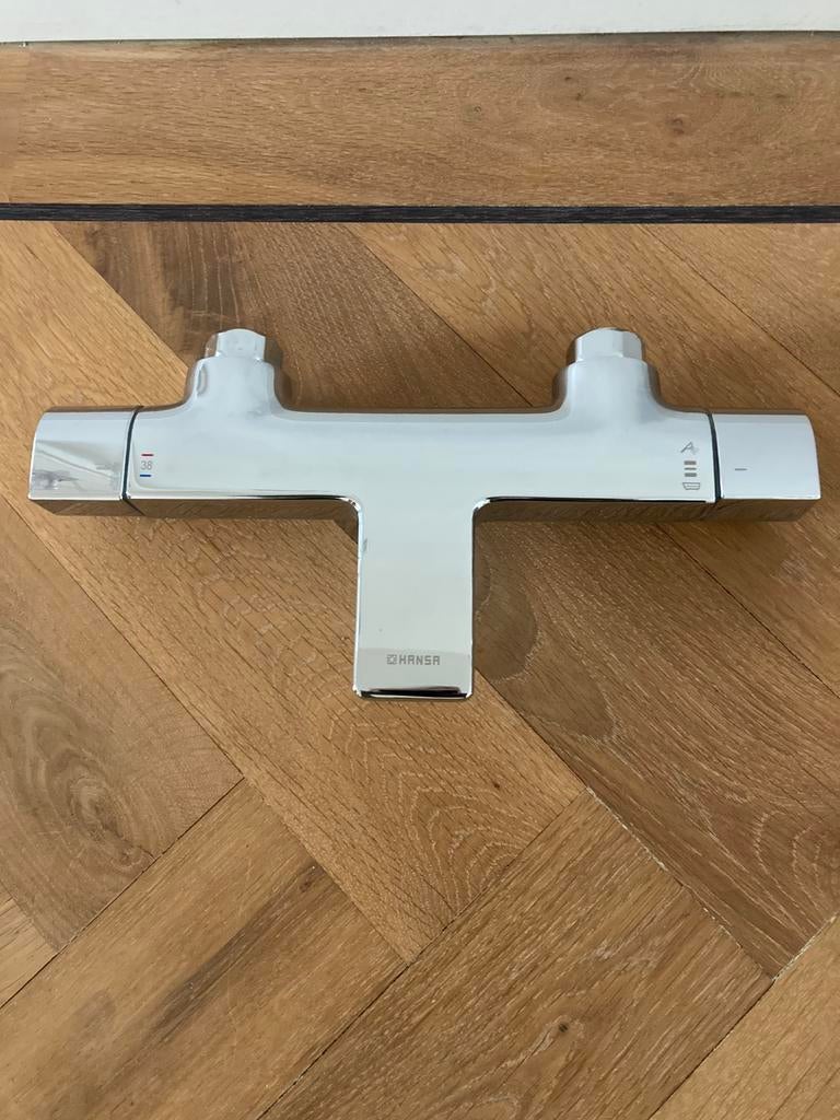 Fraaie Hansa Thermostaat kraan voor bad (badkraan), Ophalen of Verzenden, Chroom, Bad