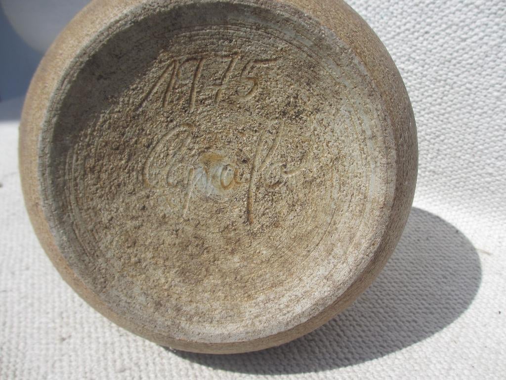 Vintage SGRAFO-vaas Peter Müller voor WGP '60, Ophalen of Verzenden