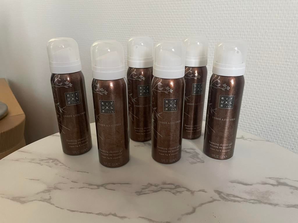 Nieuw rituals under a fig tree shower gel foam douchegel 6, Sieraden, Tassen en Uiterlijk, Uiterlijk | Lichaamsverzorging, Ophalen of Verzenden